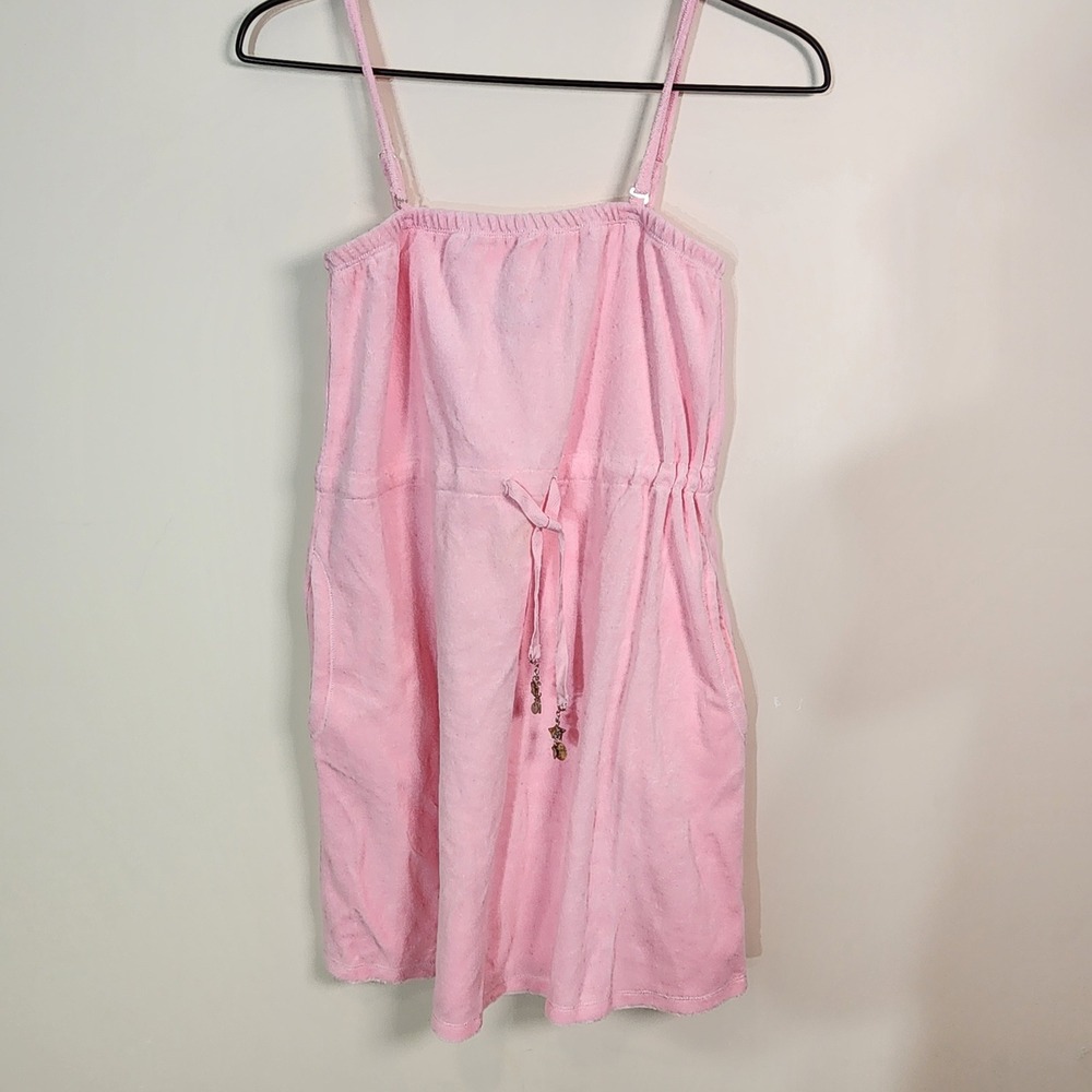 Y2K Moda International Pink Terry Cloth Beach Dress Victoria's Secret  Medium
